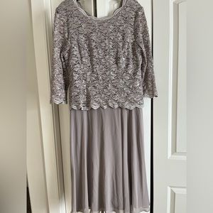 Alex Evenings Mink Dress